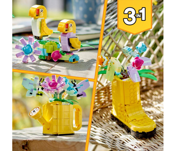 LEGO Creator 3 w 1 Kwiaty w konewce 31149 - 1203578 - zdjęcie 6